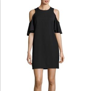 Calvin Klein NWT cold shoulder LBD